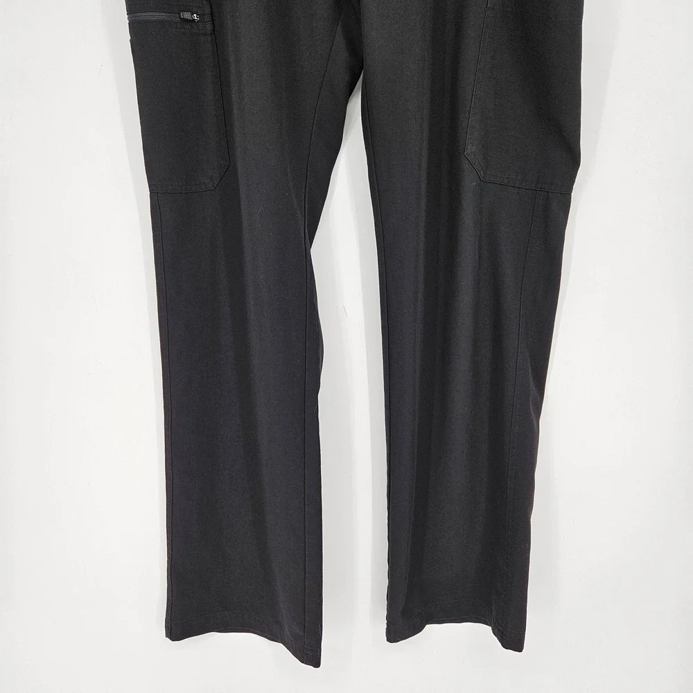 FIGS Scrub Pants Mens XXL Tall Technical Collection‎ Cairo Drawstring Black